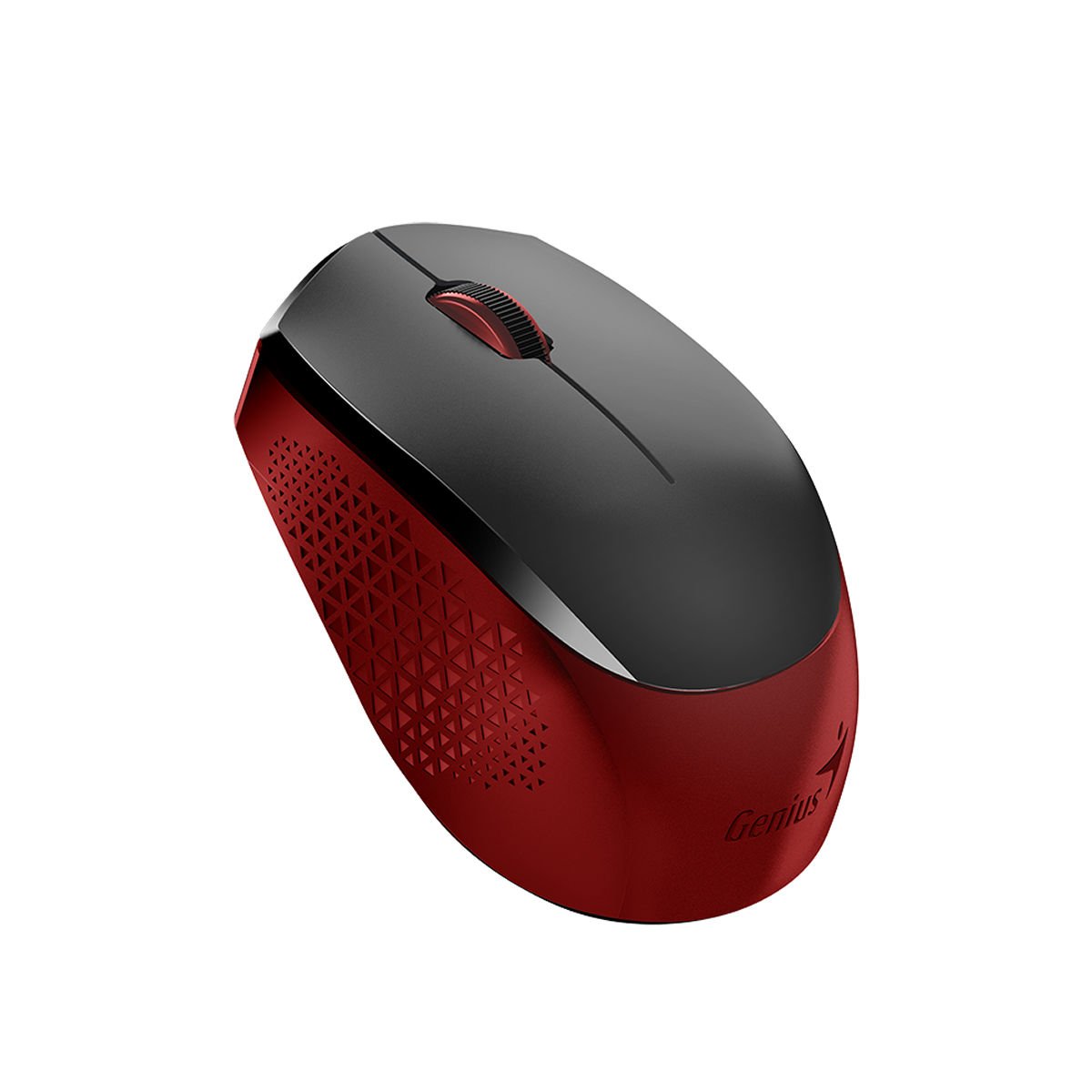 MOUSE USB WIRELESS NX-8000S SILENCIOSO ROJO GENIUS
 31030025401